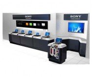 Sony Point Of Purchase Custom Retail Display